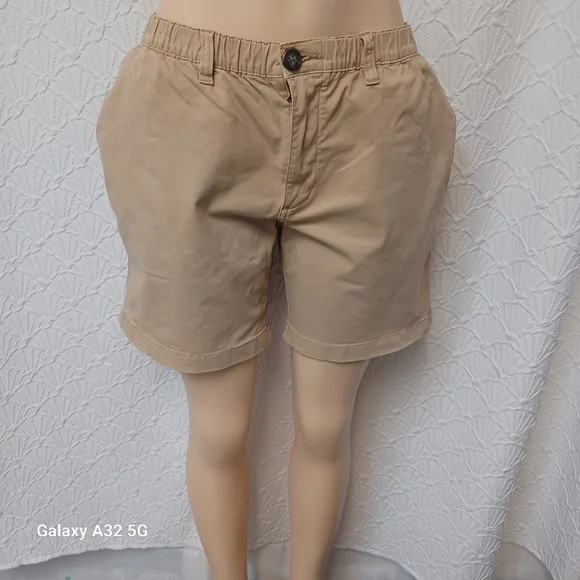 Chubbies Women's Classic Tan Bermudas Size M - Picture 1 of 11